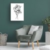 35" x 47" Emma Scarvey 'Wild Roadside Bouquet I' Unframed Wall Canvas - Trademark Fine Art: Giclee Botanical Vertical Art - 4 of 4