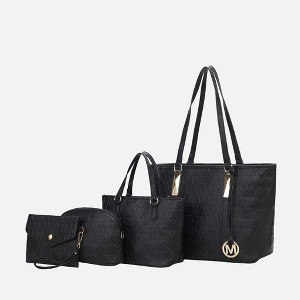 MKF Collection Arya Signature Vegan Leather Tote Bag for Women Versatile Handbag Purse by Mia K - 1 of 4