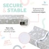 Babylicious Cotton Changing Pad – Soft, Breathable, Waterproof & Non-Slip, Removable Washable Cover - 4 of 4