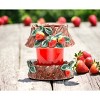 Kevins Gift Shoppe Ceramic Medium Strawberry Candle Holder Shade and Base - image 3 of 3