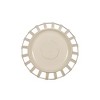 2 Tiered Countertop Kitchen Basket White Metal & Wood by Foreside Home & Garden - 4 of 4