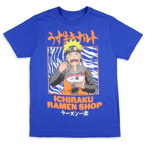Naruto Shippuden Boys' Anime Ichiraku Ramen Shop Youth Kids T ...
