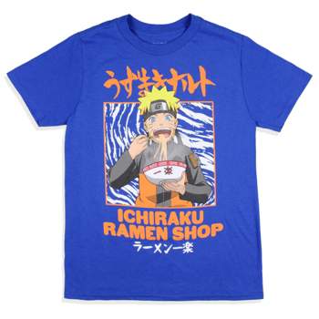 Naruto Shippuden Boys' Anime Ichiraku Ramen Shop Youth Kids T-Shirt Tee