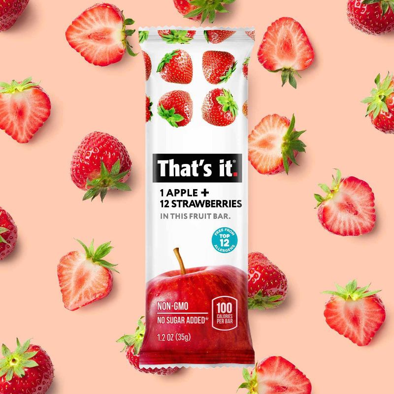 That&#39;s It. Apple And Strawberry Nutrition Bar - 6oz - 5ct, 4 of 9