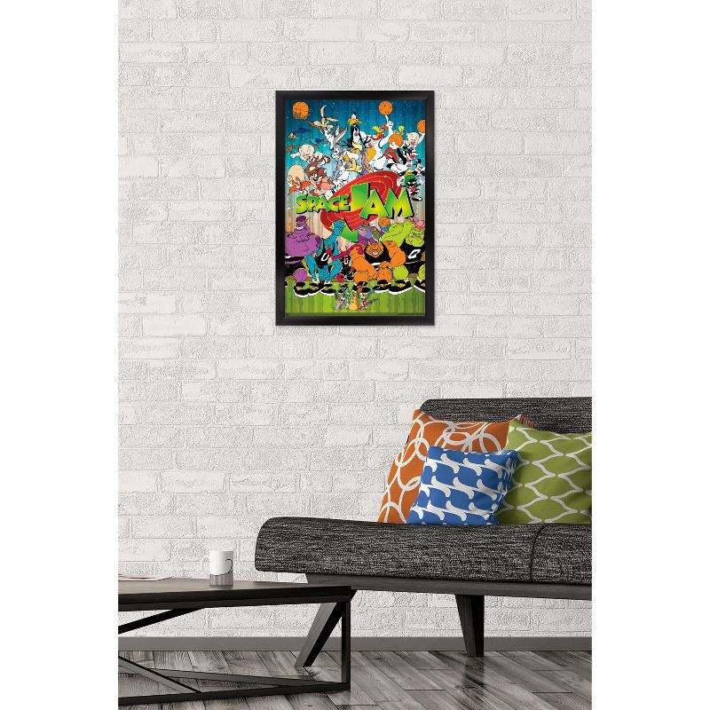 Trends International Looney Tunes: Space Jam - Classic Framed Wall Poster Prints, 2 of 7