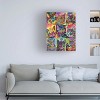 Trademark Fine Art -Dean Russo 'Nine Up Of Cats' Canvas Art - 2 of 4