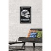 Trends International NFL Las Vegas Raiders - Neon Helmet 23 Framed Wall Poster Prints - 2 of 4