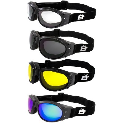 4 Pairs of Birdz Eyewear Eagle Safety Goggles