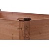 Cesicia 48x24x30 inch Raised Garden Bed with Legs, Elevated Wooden Planter Box for Plants Flowers Fruits Vegetable Herb Growing - 3 of 4