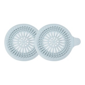 Unique Bargains Round Anti-Slip Bathroom with Suction Cups Drain Protector - 1 of 4