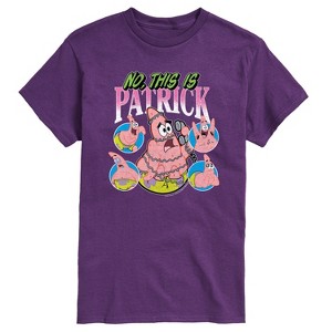 Men's - Spongebob Squarepants - No This Is Patrick Short Sleeve Graphic T-Shirt - 1 of 4