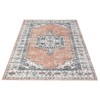 coucheta Faux Wool Machine Washable Vintage FloralPrinted  Area Rugs Non Slip Low Pile Stain Resistant  Indoor Modern Ultra Soft Carpet - 2 of 4