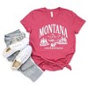 Simply Sage Market Women's Montana Forest Scene Short Sleeve Graphic Tee - 3 of 4