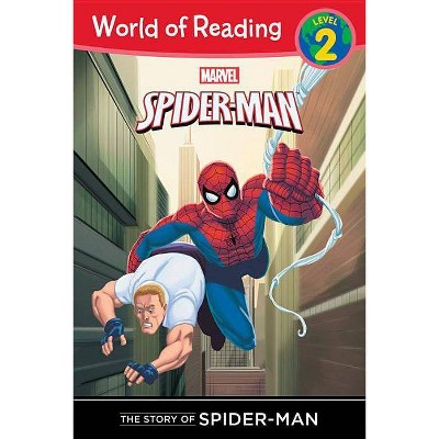 The Amazing Spider-Man - (World of Reading: Level 2) by  Dbg (Paperback)