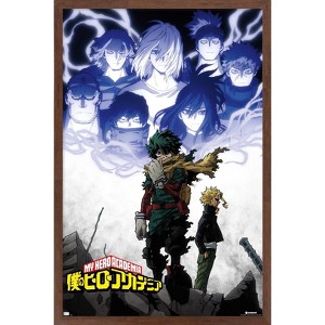 Trends International My Hero Academia: Season 6 - Key Art 2 Framed Wall Poster Prints - 1 of 4