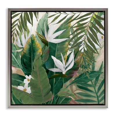 Stupell Industries Tropical Birds Of Paradise Plant, 25" x 25"