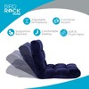 BIRDROCK HOME Adjustable Memory Foam Floor Chair - Comfortable, Versatile Seat for Gaming, Reading, Meditation - Foldable, Blue. - 2 of 4