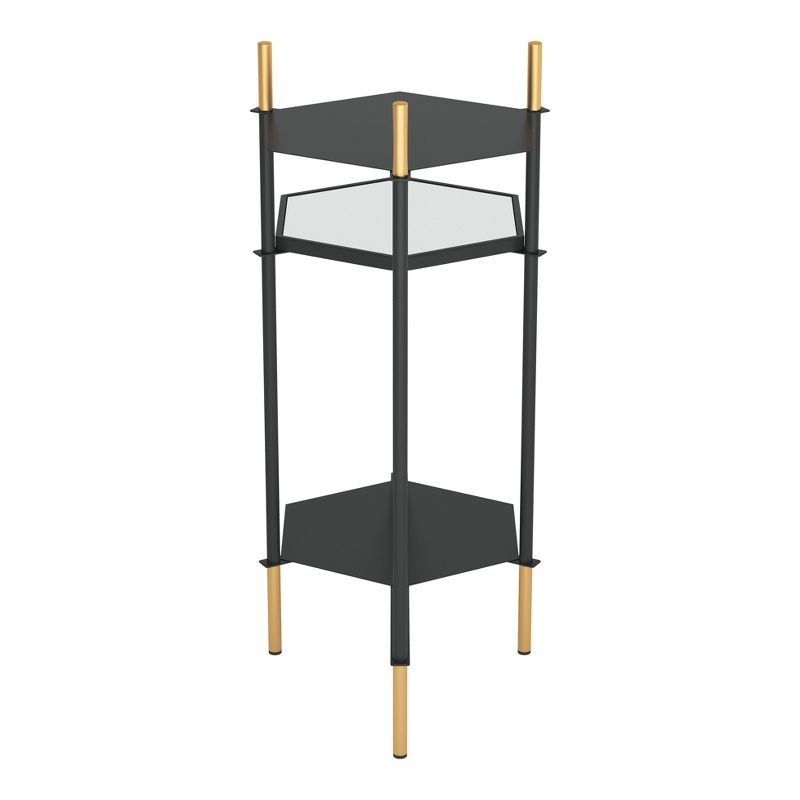 Whitfield Side Table Gold/Black - ZM Home, 5 of 12