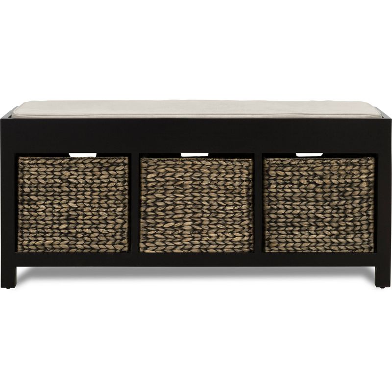Griffin Storage Bench Black - ClickDecor, 5 of 9