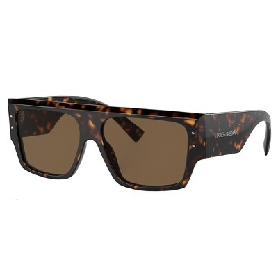 Dolce & Gabbana DG 4459 502/73 Womens Square Sunglasses Brown 56mm