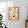 Flash Furniture Juno Rustic Wall Mount Linen Board with Wood Push Pins, for Home, School or Business - 4 of 4