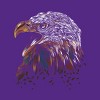 Women's Design By Humans WILD EAGLE By Dandingeroz Racerback Tank Top - 2 of 3