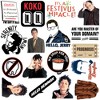 Seinfeld 2nd Variety 100ct Vinyl Large Deluxe Stickers Variety Pack - 3 of 4