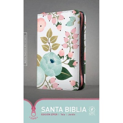 Santa Biblia Ntv, Edición Zíper, Jardín - (Paperback)