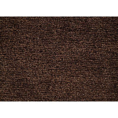 Chocolate Nylon Traditional 2-Piece Bathroom Rug Set
