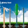 Fence Post Driver with Handle, Heavy Duty T Post Driver Post Pounder, Hand Post Rammer for Wooden Posts/U-Channels/Fence Posts, Metal Post and Sign - 4 of 4