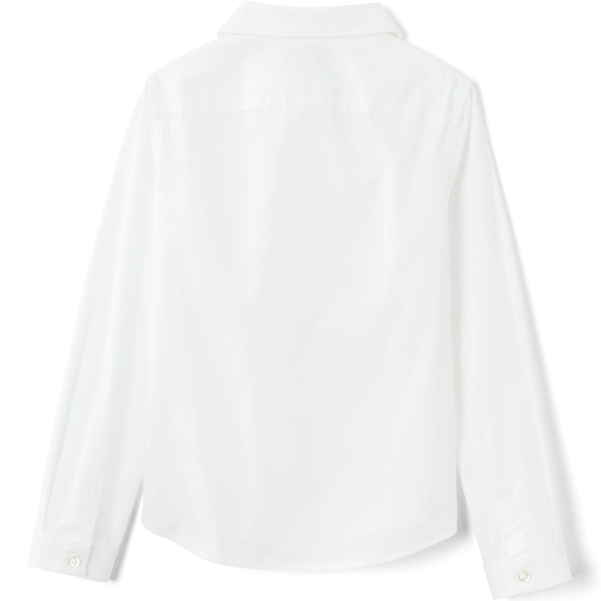 Lands' End Kids Long Sleeve Peter Pan Collar Broadcloth Shirt - thumbnail 5