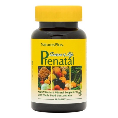 Source of Life Prenatal by Nature's Plus  -  90 Tablet