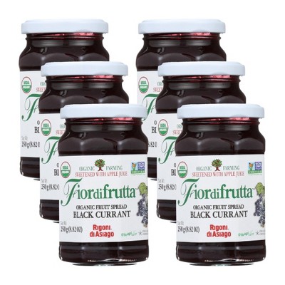 Rigoni di Asiago Black Currant Fruit Spread - Case of 6/8.82 oz