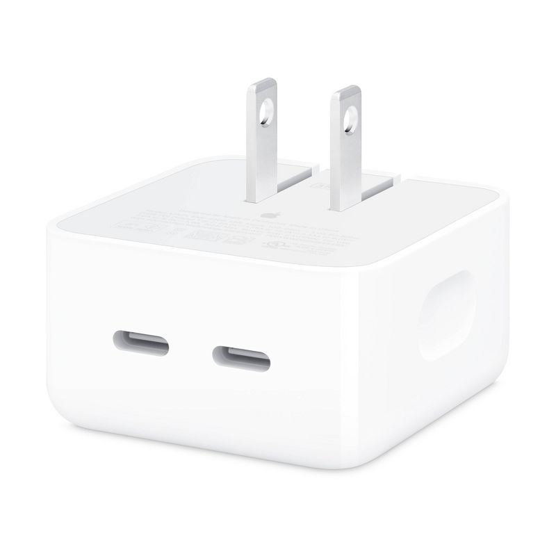 Apple 35W Dual USB-C Port Compact Power Adapter, 1 of 4