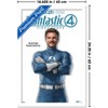Trends International Marvel Fantastic Four: First Steps (2025) - Mister Fantastic Feature Series Framed Wall Poster Prints - 3 of 4