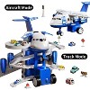 TEMI Kids Airplane Boy Toys for 3 4 5 Year Old Boys - Car Race Tracks for Kids Ages 3-5 with 8 Small Car Toys, Toddlers Educational Toy - 3 of 3