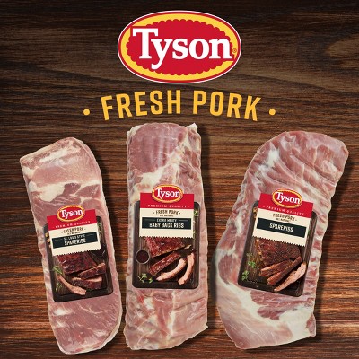 Tyson Baby Back Pork Ribs - Price per lb