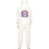 Everyday Kids Halloween Zip Up Hoodie – Gamer Pumpkin with Headphones and Controller – Cozy Fall Sweatshirt for Boys, Off-White - 2 of 3