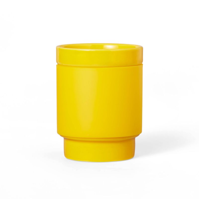 10oz Ceramic Tumbler Mug with Silicone Sleeve Yellow - LEGO&#174; Collection x Target, 1 of 4
