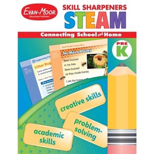 Skill Sharpeners: Steam, Prek Workbook - by  Evan-Moor Educational Publishers (Paperback) - 1 of 1