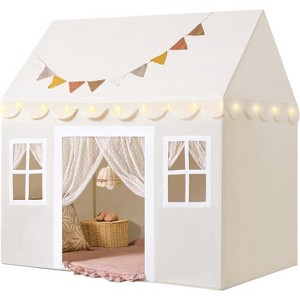 LLHZSY Play Tent with Padded Mat & LED Lights - 1 of 4