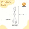 Unique Bargains Metal Outdoor Garden Decorative Tablecloth Weight Clips 4 Pcs - 2 of 4