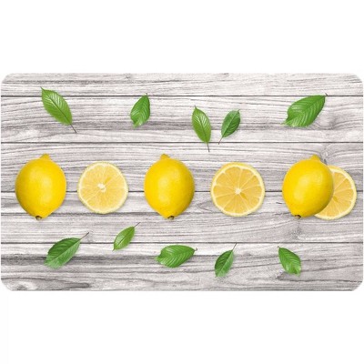 18" x 30" Lemons Kitchen Cushion Floor Mat - J&V Textiles