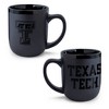 NCAA Texas Tech Red Raiders 12oz Ceramic Coffee Mug - Black: BPA-Free Drinkware - 3 of 3