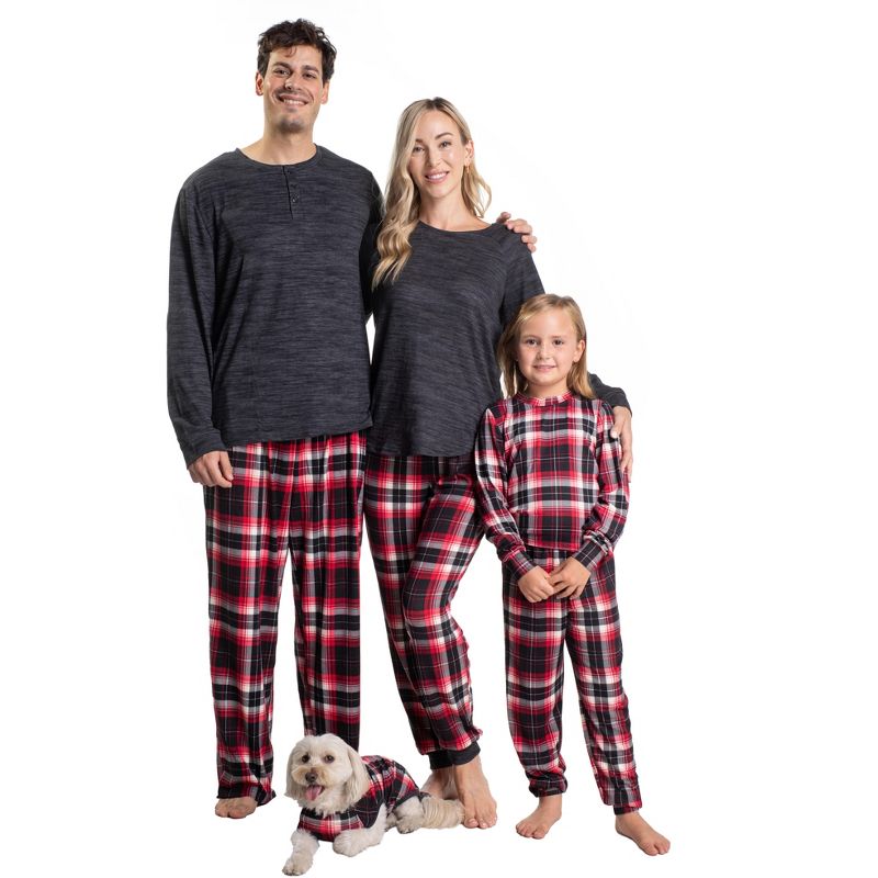 MUK LUKS Childrens Unisex Merry Everything Family Pajama Set, 4 of 5