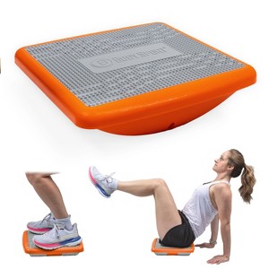 Body Sport Rocker Board for Balance Training, Standing Desk, Physical Therapy & More - Multipurpose, Lightweight, Non-Skid Wobble Board - 1 of 4