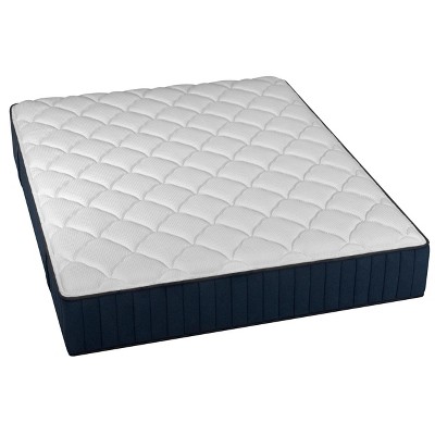 NicBex Cal King Size 12 Inch Cooling Hybrid Memory Foam Mattress for a Cool Sleep,Fiberglass Free,Medium Feel Mattresses,White+Blue