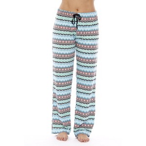 Just Love Womens Stretchy Soft Pajama Pants - PJ Bottoms Sleepwear - 1 of 3