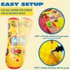 Joyfy 1/2 PCS 47" Inflatable Punching Bag for Toddler Kids Age 3-8, Bounce-Back Bopper Boys Girls Indoor Outdoor Game Christmas Birthday Gifts - 4 of 4