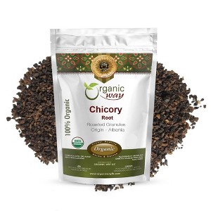 Organic Chicory Root Roasted Granules 1 Lbs - 1 of 3